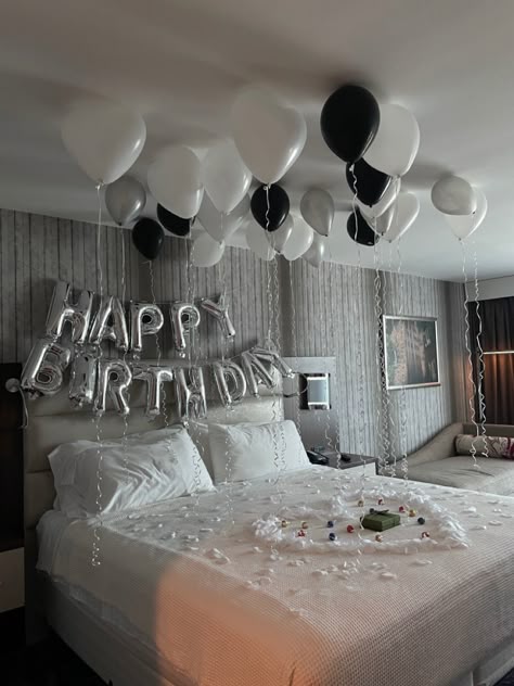decorate hotel room for birthday