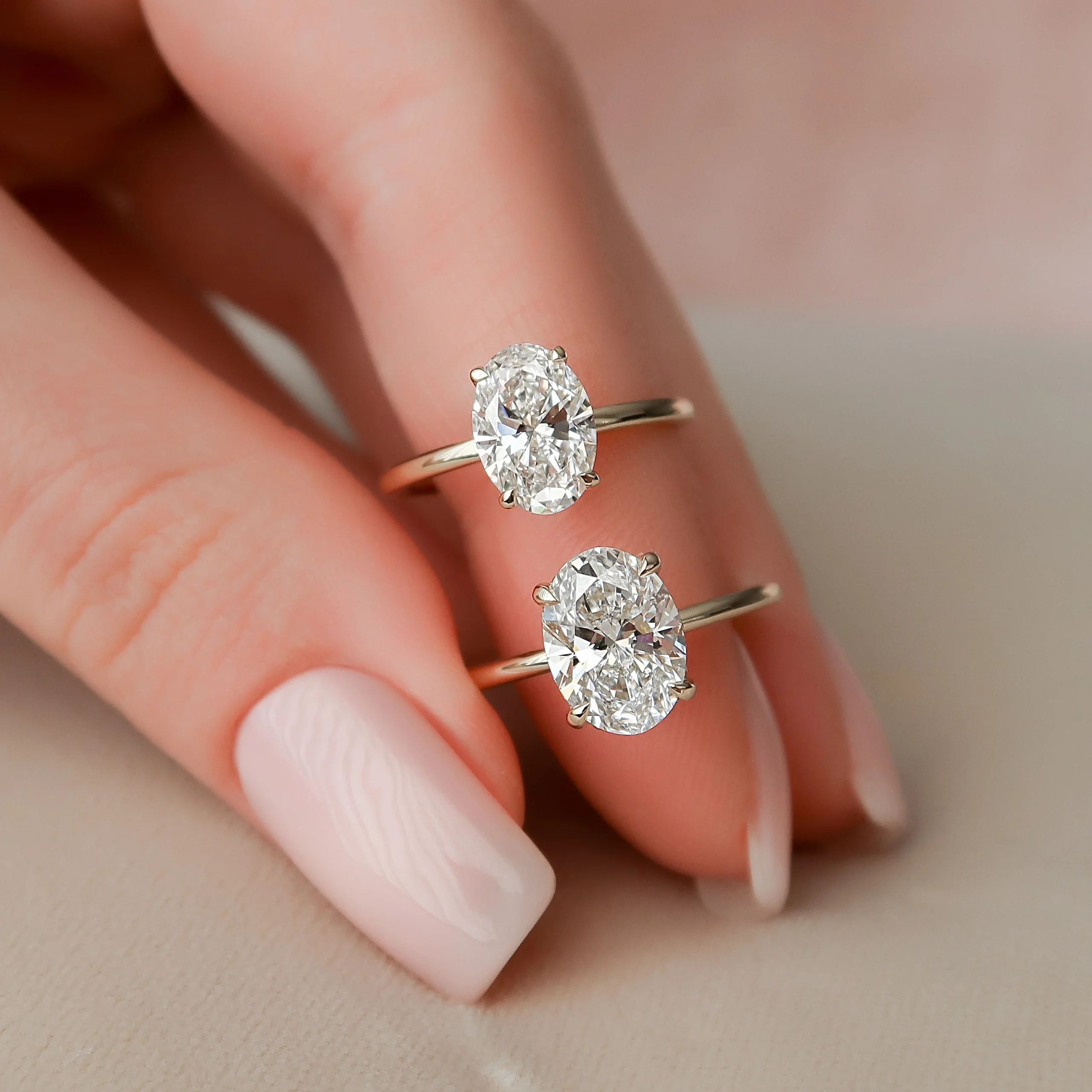 oval engagement rings for sale