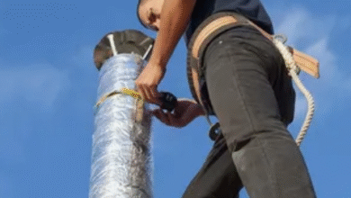 chimney installation