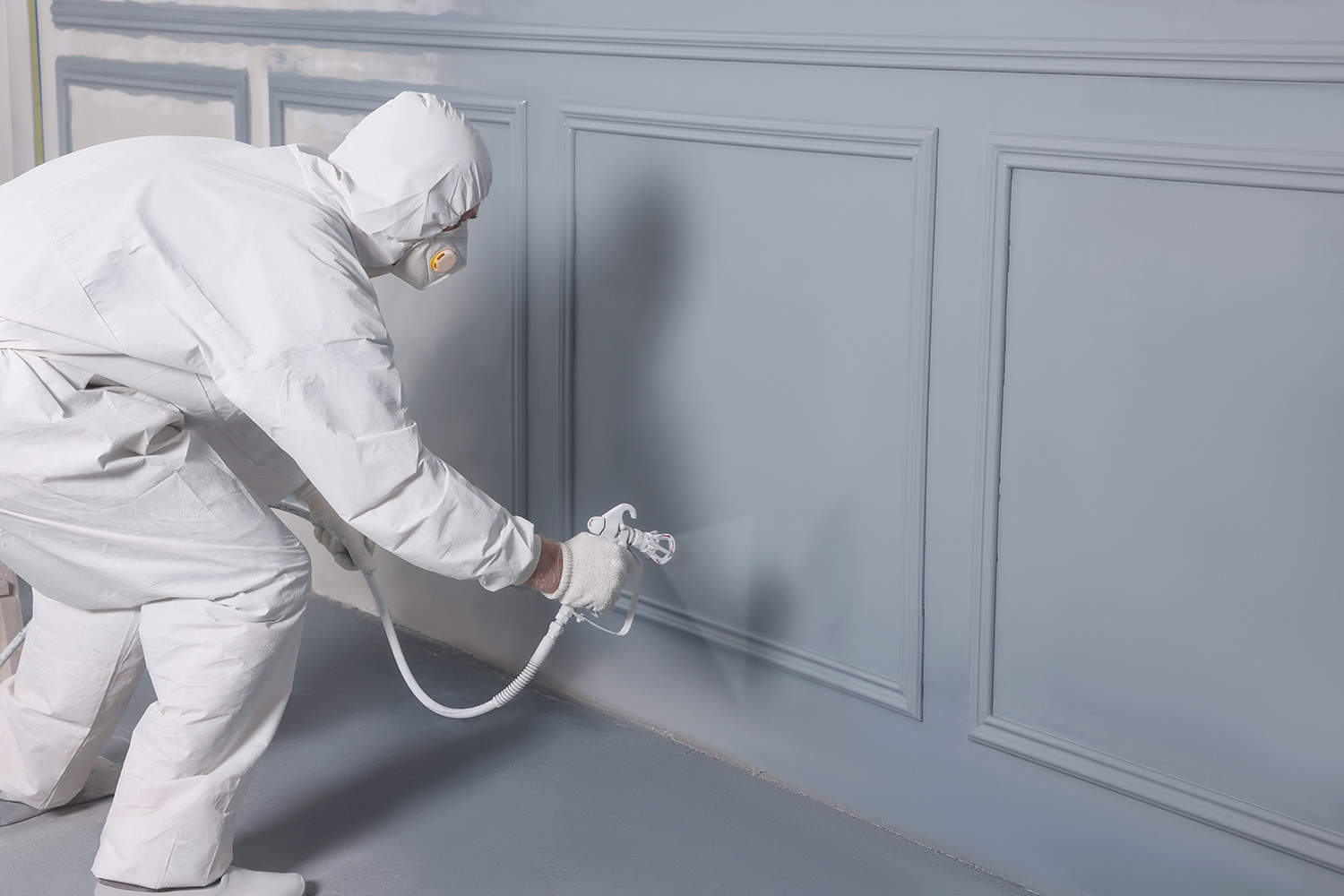 industrial spray painting